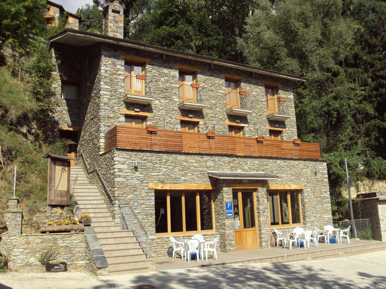 Hostal Les Roquetes 케랄브스 외부 사진