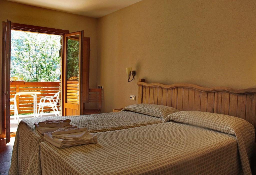 Hostal Les Roquetes 케랄브스 객실 사진
